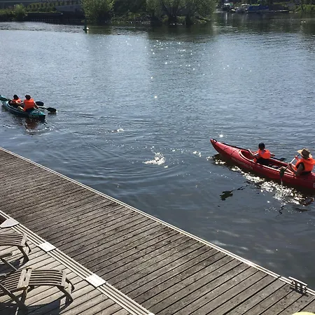Havelblau Ferienlofts - Stilvoll Wohnen Unmittelbar An Der Havel - Zentral - Kueche - Wlan - Wallbox - Kajaks Und Fahrraeder Vor Ort *